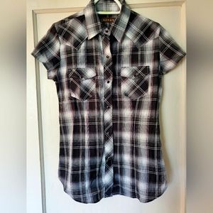 🪶ROPER Western Plaid Top🐎